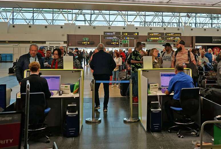 Aeropuerto de Gran Canaria, en una imagen de archivo/Acfi Press.